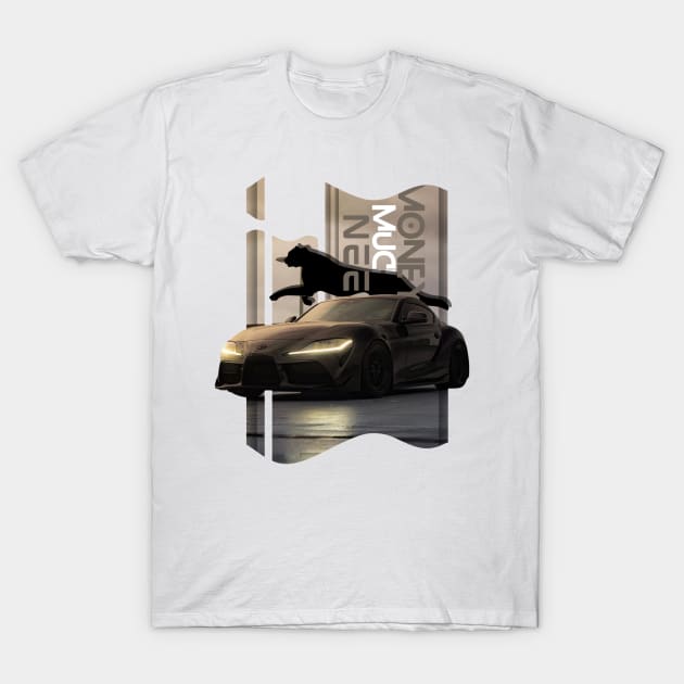 Toyota Supra GR T-Shirt by AER46_Designverse